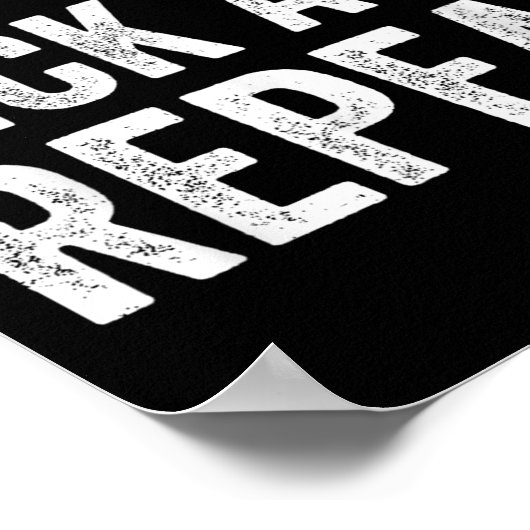 Wake Up Kick Repea,funny Quote Workout Motivation  Poster (Hoek)