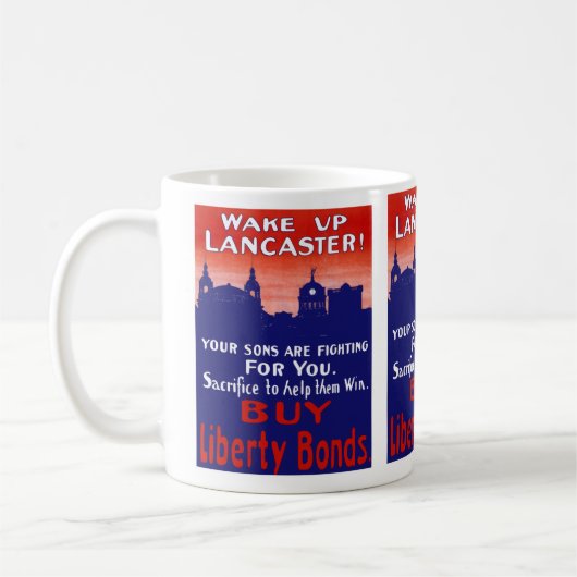 Wake Up Lancaster Koffiemok (Links)