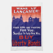 Wake Up Lancaster Theedoek (Verticaal)