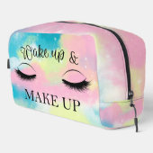 Wake Up & MAKE UP-tas Toilettasje (Rechterhoek)