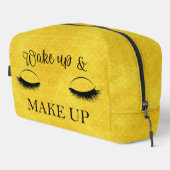 Wake Up & MAKE UP Tas – Zonnig en Sassy (Rechterhoek)