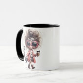 Wake Up & Slay beroemd gemaakt door Whimsical Latt Mok (Voorkant links)