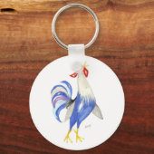 WAKE-UP-tijd — roostersleutelhanger Sleutelhanger (Voorkant)