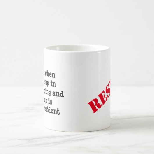 Wake-up-to-Trump-bestand tegen Mok (Center)