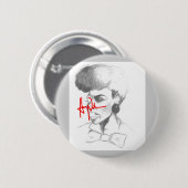 Wake.Up.Tokyo Ronde Button 5,7 Cm (Voorkant /achterkant)