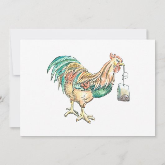 Wake Up WIth Tea Kaart (Voorkant)