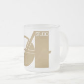 (Wake, Wake, Wake, Wake) Wake je Booty Matglas Koffiemok (Voorkant rechts)