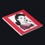 Wake Woman Notitieblok<br><div class="desc">Roodbandluck</div>