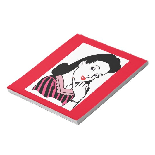 Wake Woman Notitieblok (Linkerzijde)