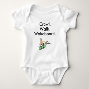 Wakeboard Baby Body Suit Romper