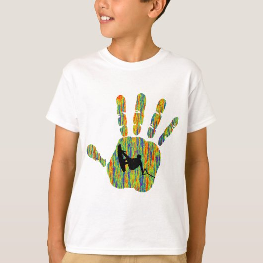 Wakeboard Big Hands T-shirt (Voorkant)