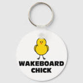 Wakeboard Chick Sleutelhanger (Voorkant)