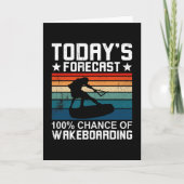 Wakeboard en Wakeboarding Forecast Kaart (Voorkant)