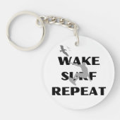 Wakeboard Enthusiast Chain Sleutelhanger (Voorkant)