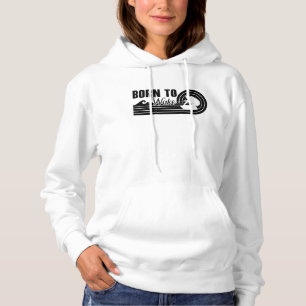 Wakeboard geboren uit Wake Wakeboarding Wakeboarde Hoodie