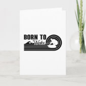 Wakeboard geboren uit Wake Wakeboarding Wakeboarde Kaart (Voorkant)