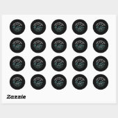 Wakeboard Good Things Come Wakeboarder Wakesurfing Ronde Sticker (Vel)