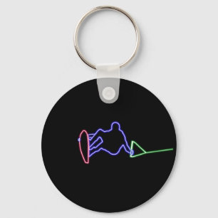 Wakeboard Neon 3-kleuren Sleutelhanger