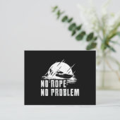 Wakeboard No Rope No Problem Wake Wakeboarding Briefkaart (Staand voorkant)