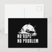 Wakeboard No Rope No Problem Wake Wakeboarding Briefkaart (Voorkant / Achterkant)