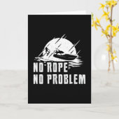 Wakeboard No Rope No Problem Wake Wakeboarding Kaart (Gele Bloem)