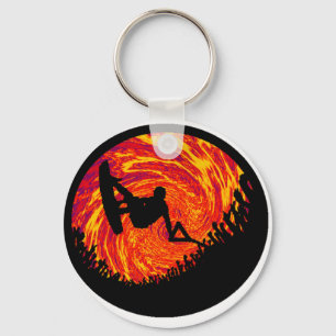 WAKEBOARD OVER GEWOGEN SLEUTELHANGER