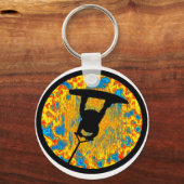 Wakeboard Psycho Raley Sleutelhanger (Voorkant)
