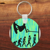 Wakeboard styled Evolution Sleutelhanger (Voorkant)