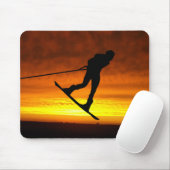 Wakeboard Sunset Silhouette Muismat (Met muis)