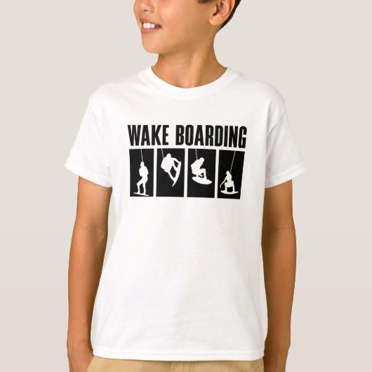 Wakeboard Wake Boarding Wakeboarder T-shirt (Voorkant)