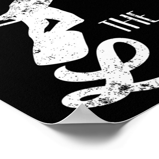 Wakeboard Wake in het meer Wakeboarding Boating Su Poster (Hoek)