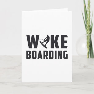Wakeboard Wakeboarder Wakeboarding Lovers Gift Kaart