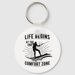 Wakeboard   Zee van Waterski Wakeboard Sleutelhanger