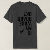 wakeboarden 4 t-shirt (Design voorkant)