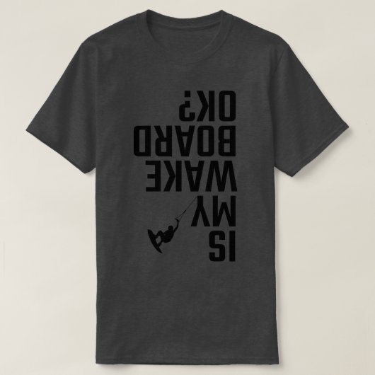 wakeboarden 4 t-shirt (Design voorkant)