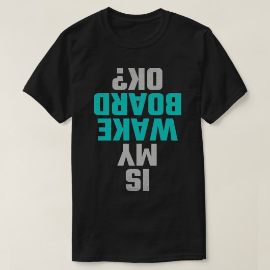 wakeboarden 5 t-shirt (Design voorkant)