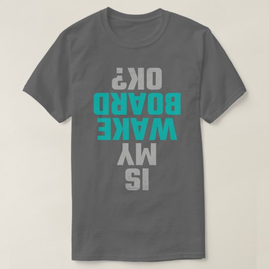 wakeboarden 5 t-shirt (Design voorkant)