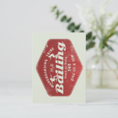 Wakeboarden op borgtocht briefkaart (Staand voorkant)