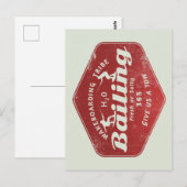 Wakeboarden op borgtocht briefkaart (Voorkant / Achterkant)