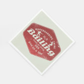 Wakeboarden op borgtocht servet (Hoek)