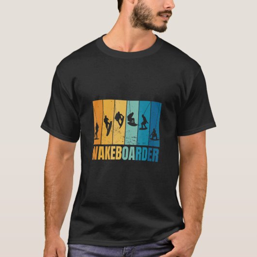 Wakeboarden Wakeboarder Wakeboard Training Wakeboa T-shirt (Voorkant)