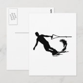 Wakeboarder Briefkaart (Voorkant / Achterkant)