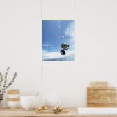 Wakeboarder Jumping Poster (Keuken)