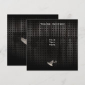 Wakeboarder; Koel zwart Kaart (Voorkant / Achterkant)