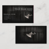 Wakeboarder; Koel zwart Visitekaartje (Voorkant / Achterkant)