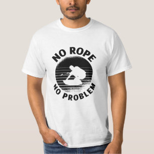 Wakeboarder No Rope No Problem Wake Wakeboarder T-shirt
