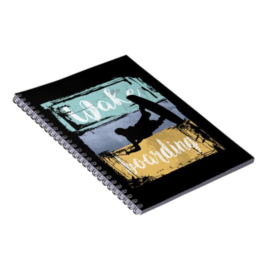 Wakeboarder Notitieboek (Rechterzijde)