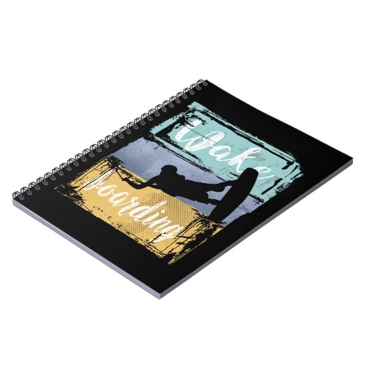 Wakeboarder Notitieboek (Linkerzijde)