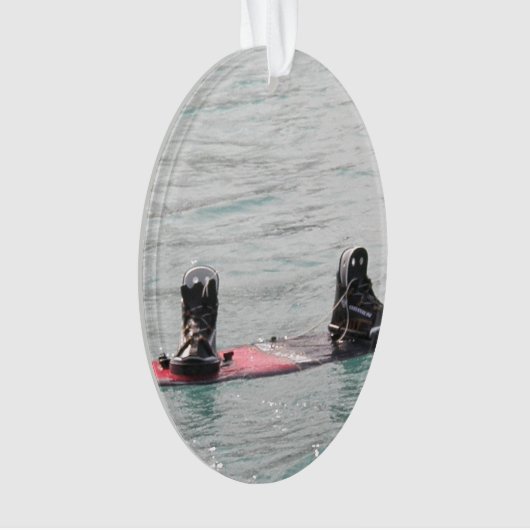Wakeboarder Ornament (voorkant)