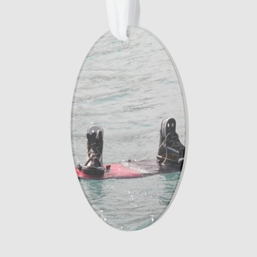 Wakeboarder Ornament (voorkant)